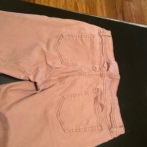 Versatile pink chino pants